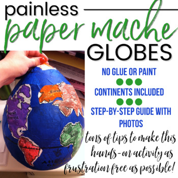 Preview of Paper Mache Globes!