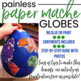 Paper Mache Globes!