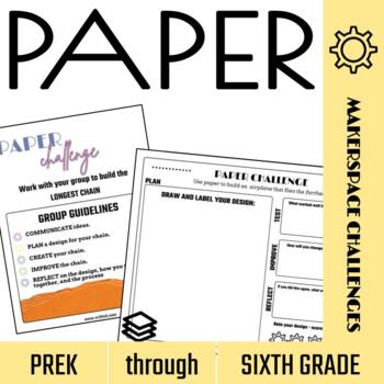Preview of Paper Makerspace Challenges: No Prep