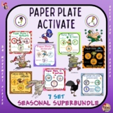 Paper Plate Activate- 7 Set, Seasonal Super Bundle