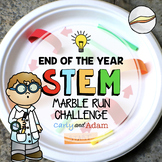 Paper Plate Marble Run  End of the YearSTEM Activity