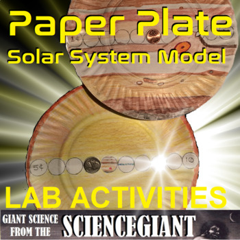 Preview of Paper Plate Solar System Scale Model STEAM Activity