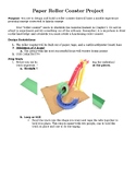 Paper Roller Coaster Word Document
