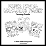 Paper Saving Colouring Pages | Growing Bundle
