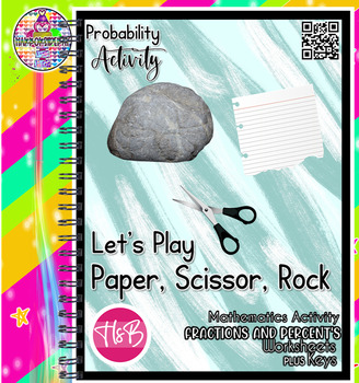 Preview of Paper Scissor Rock Activity | Probability | Fractions + Answers