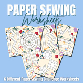 Paper Sewing Worksheets | Family and Consumer Sciences | F
