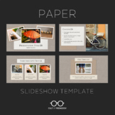 Paper: Slideshow Template for PowerPoint and Google Slides