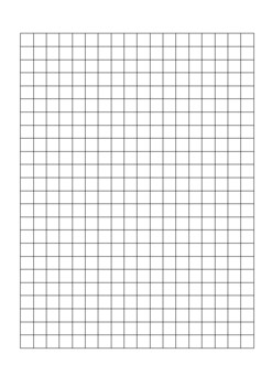 paper template portrait a4 double sided 1 centimeter grid 4 6 tpt