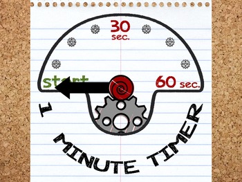 Preview of Paper Timer -1 Minute