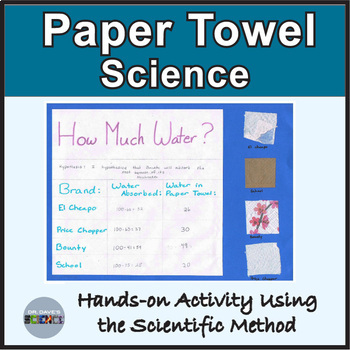 Preview of Paper Towel Science Independent and Dependent Variables
