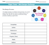 Paper Tower Design Challenge
