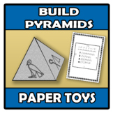 Paper Toys - Build pyramids - Egyptian number system