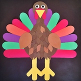 Paper Turkey Thanksgiving Project