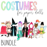Paper doll costumes BUNDLE