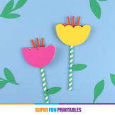 Paper flower card