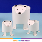 Paper polar bear