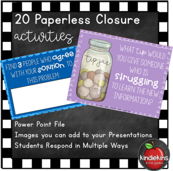 Preview of Paperless Closure Activities