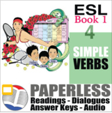 Paperless ESL Readings and Exercises Lesson Pack 4 ESL ELL
