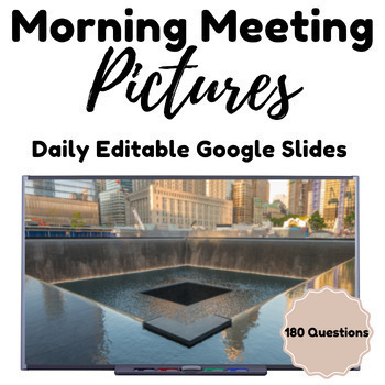 Preview of Paperless Picture of The Day Morning Meeting Digital Resources