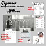 Paperman/El hombre de papel/Editable comp quest/Act. Preli