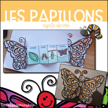 Preview of Papillon - Cycle de vie - FRENCH Butterfly life cycle