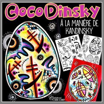 Preview of Pâques: Coco Dinsky - projet d'arts plastiques - Oeuf