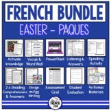 FRENCH Bundle Easter Paques 14 resources included
