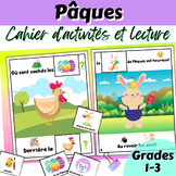 Pâques French Easter writing workbook Emergent Reader Audi