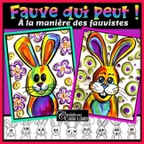 Pâques : Projet arts plastiques - Fauve qui peut ! Lapin -