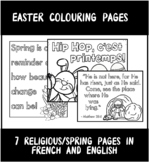 Pâques colouring pages/Easter colouring pages