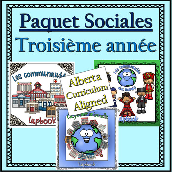 Preview of Paquet Sociales Troisieme annee Bundle (PREVIOUS AB CURRICULUM)