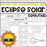 Paquete de Actividades del Eclipse Solar SEGUNDO|Solar Ecl