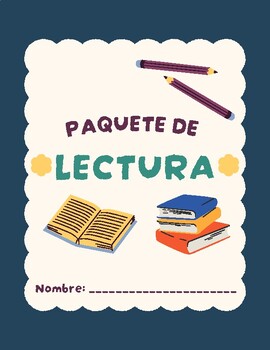 Preview of Paquete de Lectura | Minimal Spanish Reading Support Packet