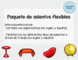 Paquete de asientos flexibles / Flexible Seating Expectations