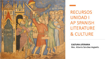 Preview of Paquete de recursos unidad I: Época medieval AP SPA LIT
