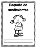 Paquete de sentimientos o emociones/ Feelings packet in Spanish