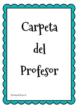 Preview of Paquete para el profesor