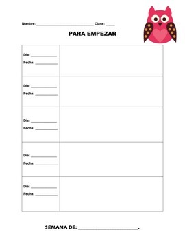 14 Spanish Class Opener Activities and My Favorite Warmup Routines • The  Engaged Spanish Classroom