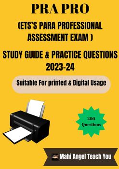 Preview of ParaProfessional Study Guide 2023-2024: Comprehensive Exam Prep.