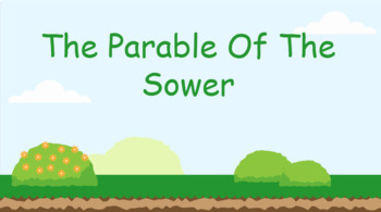 Preview of Parable Of The Sower Lesson Slideshow