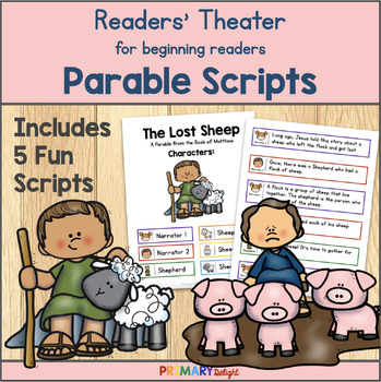 Preview of Parable Readers' Theater Scripts  for Bible Story Readers' Theater