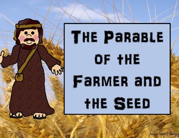 Preview of Parable of the Farmer and Seed SMARTBoard Lesson