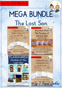 Preview of Parable of the Lost Son GROWING Mega Bundle Bible Story Jesus Religion (BrE)