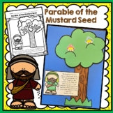 Parable of the Mustard Seed Craft and Coloring page
