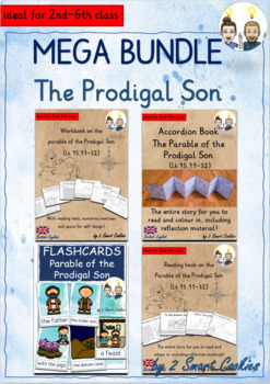 Preview of Parable of the Prodigal Son GROWING Mega Bundle Bible Story New Testament (BrE)