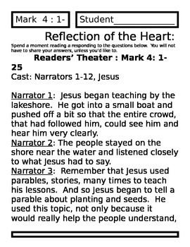 Preview of Parable of the Sower Activity Packet