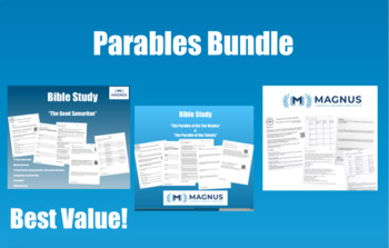 Preview of Parables Bundle - A Bible Study