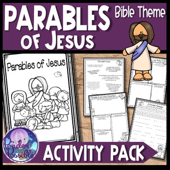 Preview of Parables of Jesus Activity Pack