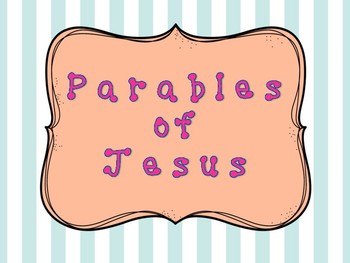 Preview of Parables of Jesus
