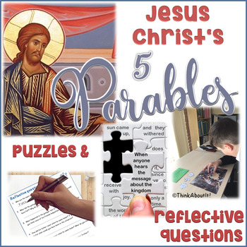 Preview of Parables of Jesus Jigsaw Puzzles Bundle